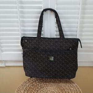 Liz Claiborne Weekender Travel Tote Signature